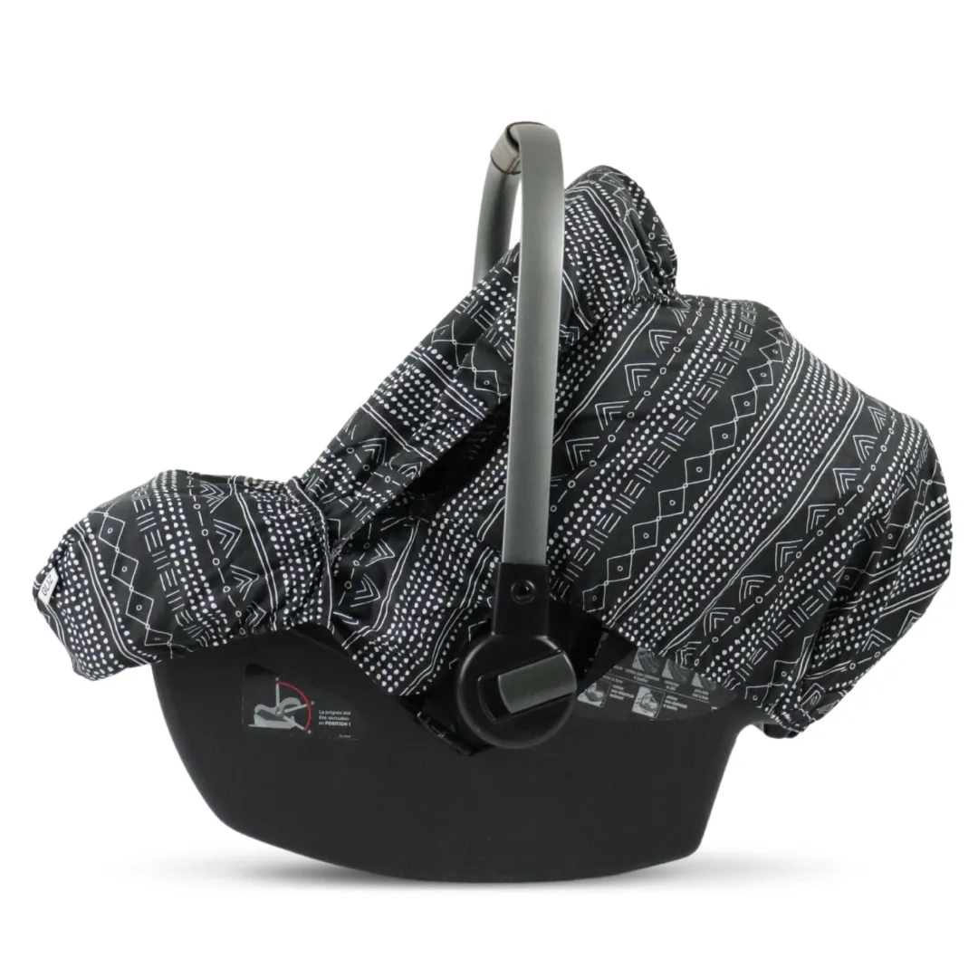 Summer Cover - Mudcloth Minimal Black