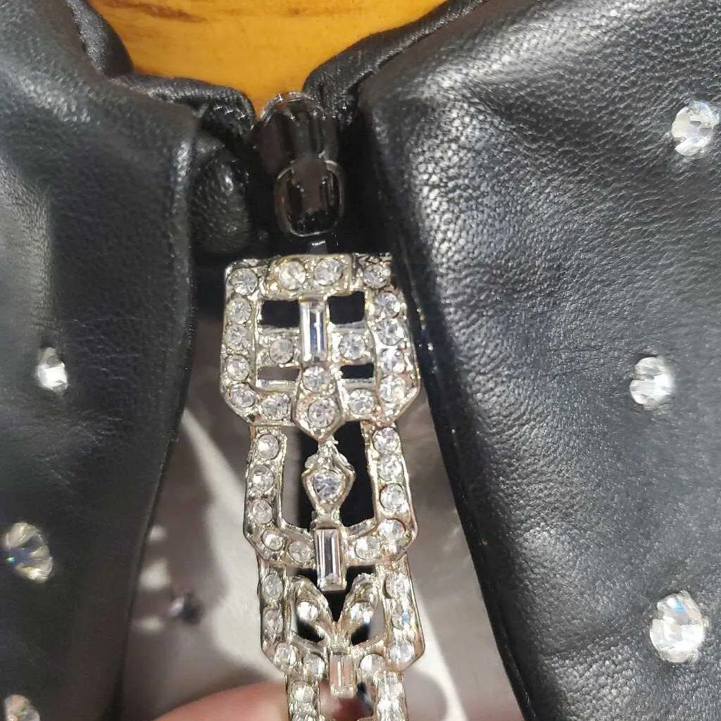 Susan Lunenfeld Black/Gold Western Jacket