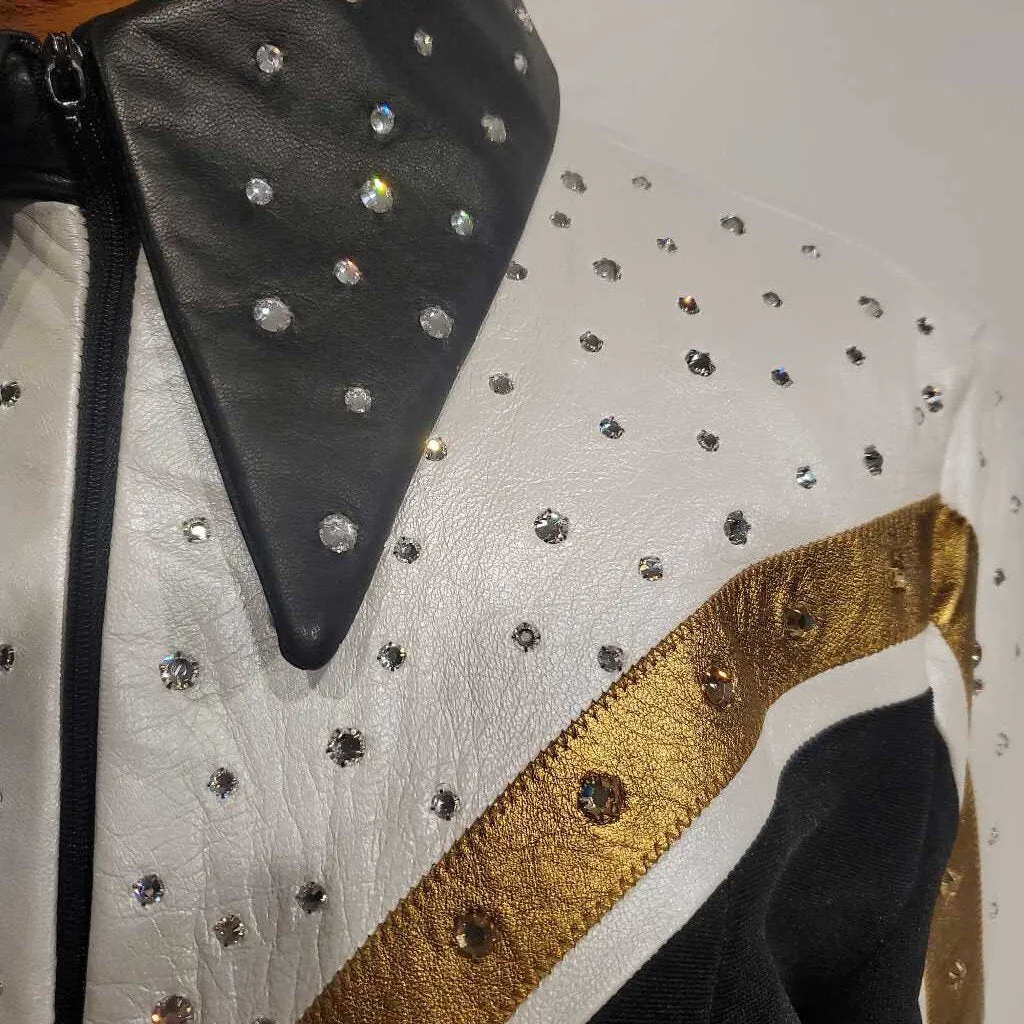 Susan Lunenfeld Black/Gold Western Jacket