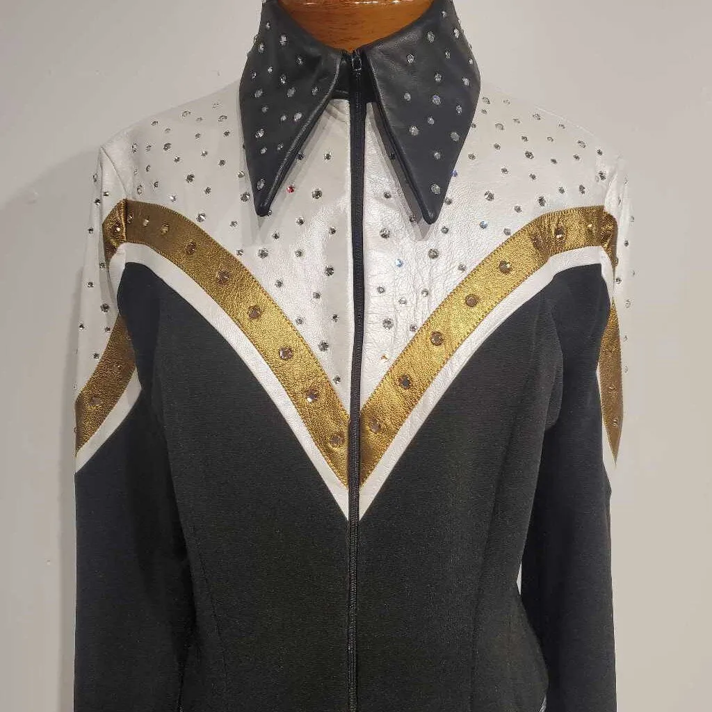 Susan Lunenfeld Black/Gold Western Jacket
