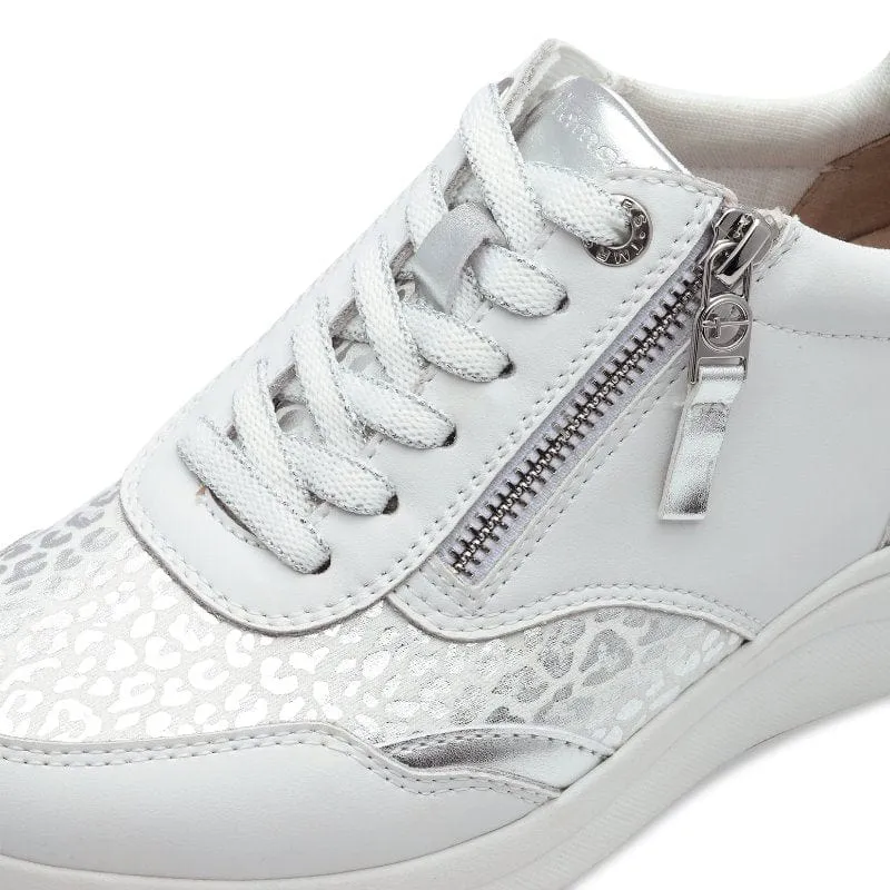 Tamaris Womens White Comfort Trainer 8-83714-43