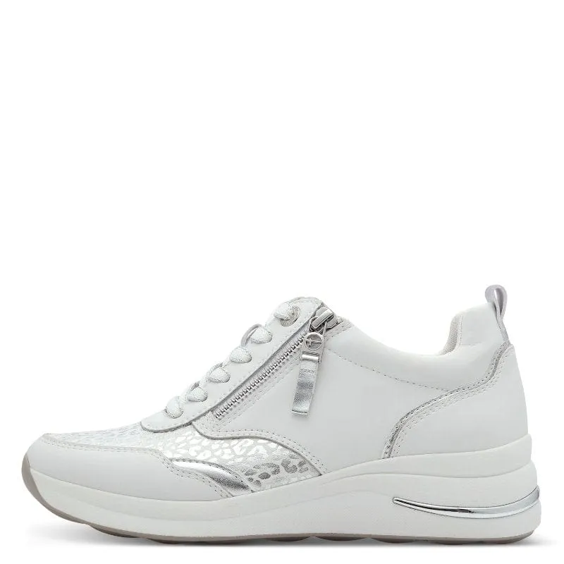 Tamaris Womens White Comfort Trainer 8-83714-43
