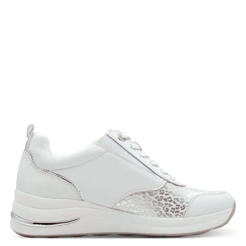 Tamaris Womens White Comfort Trainer 8-83714-43