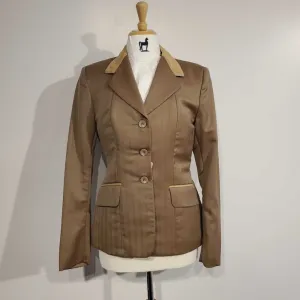 Taupe with Blue Stripe Hunt Coat