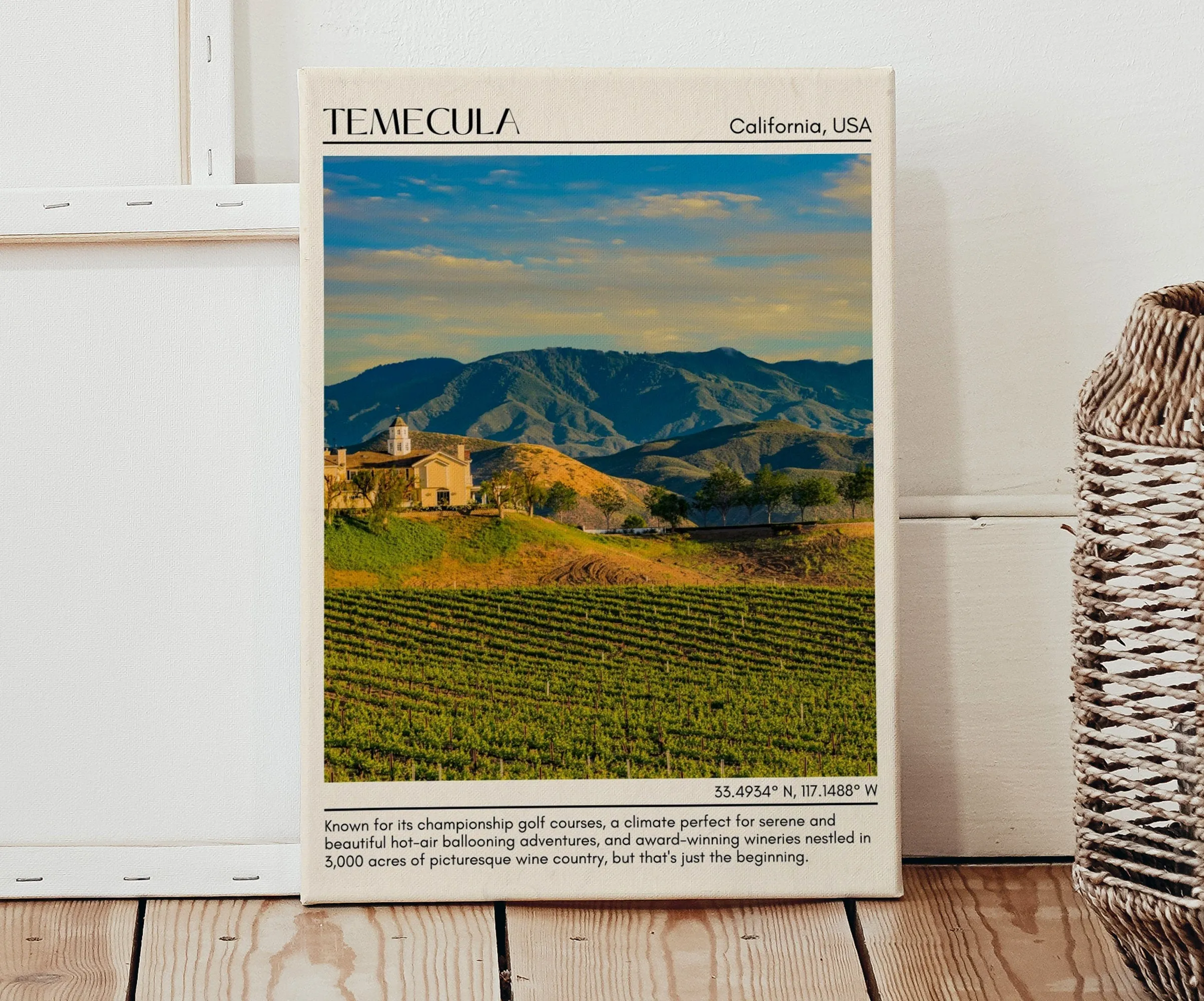 Temecula Minimal Wall Art, California, USA