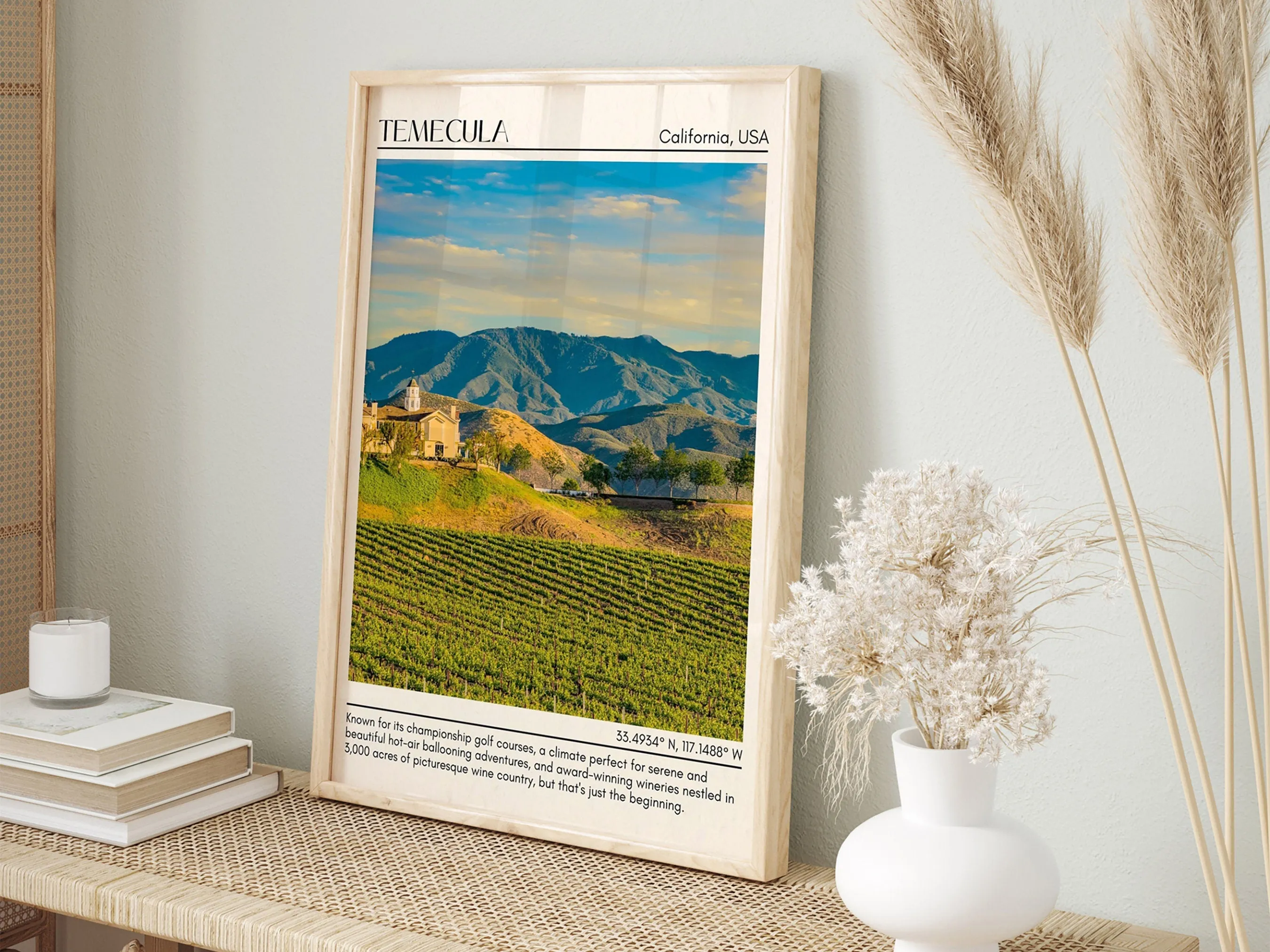 Temecula Minimal Wall Art, California, USA