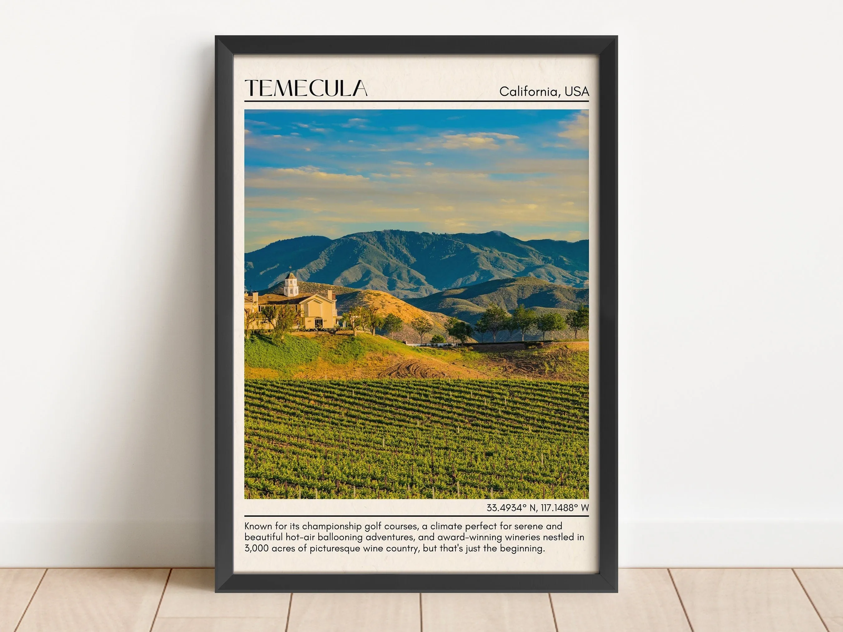 Temecula Minimal Wall Art, California, USA