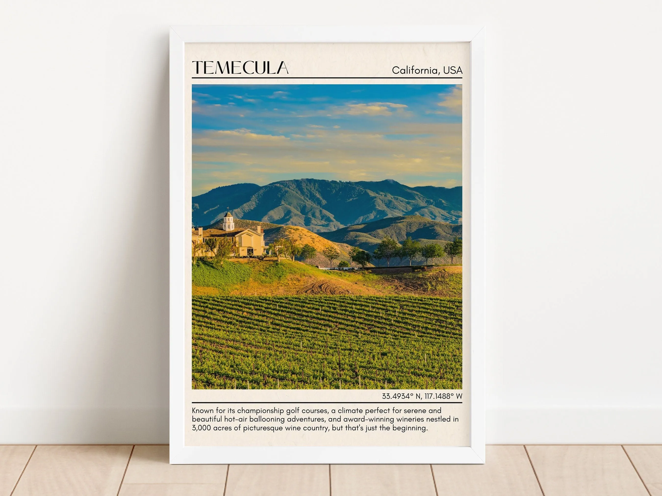 Temecula Minimal Wall Art, California, USA