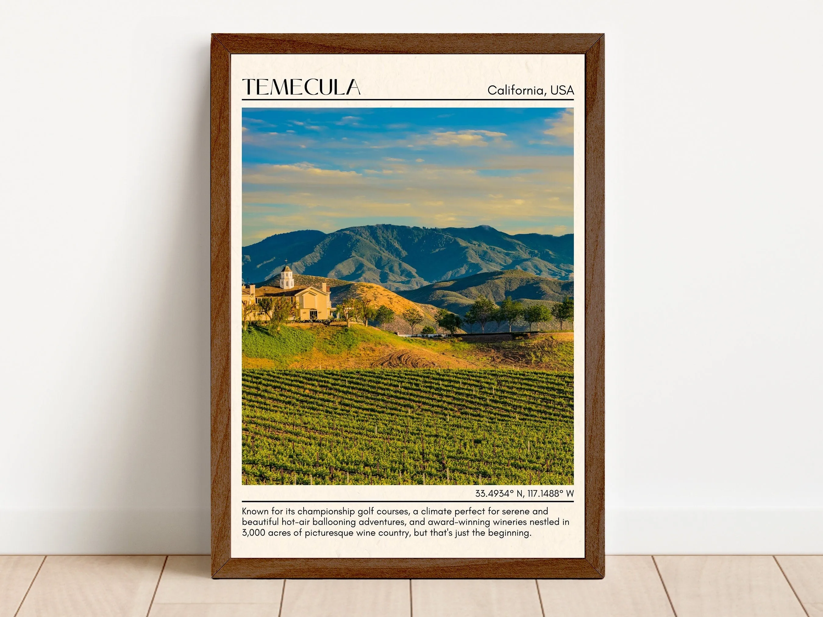 Temecula Minimal Wall Art, California, USA