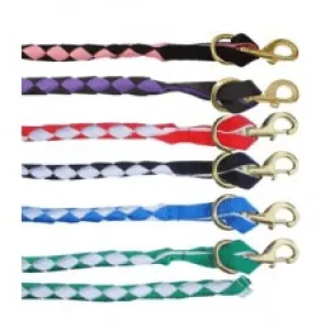 THS Hand Braided Lead Rope w/ Brass Snap