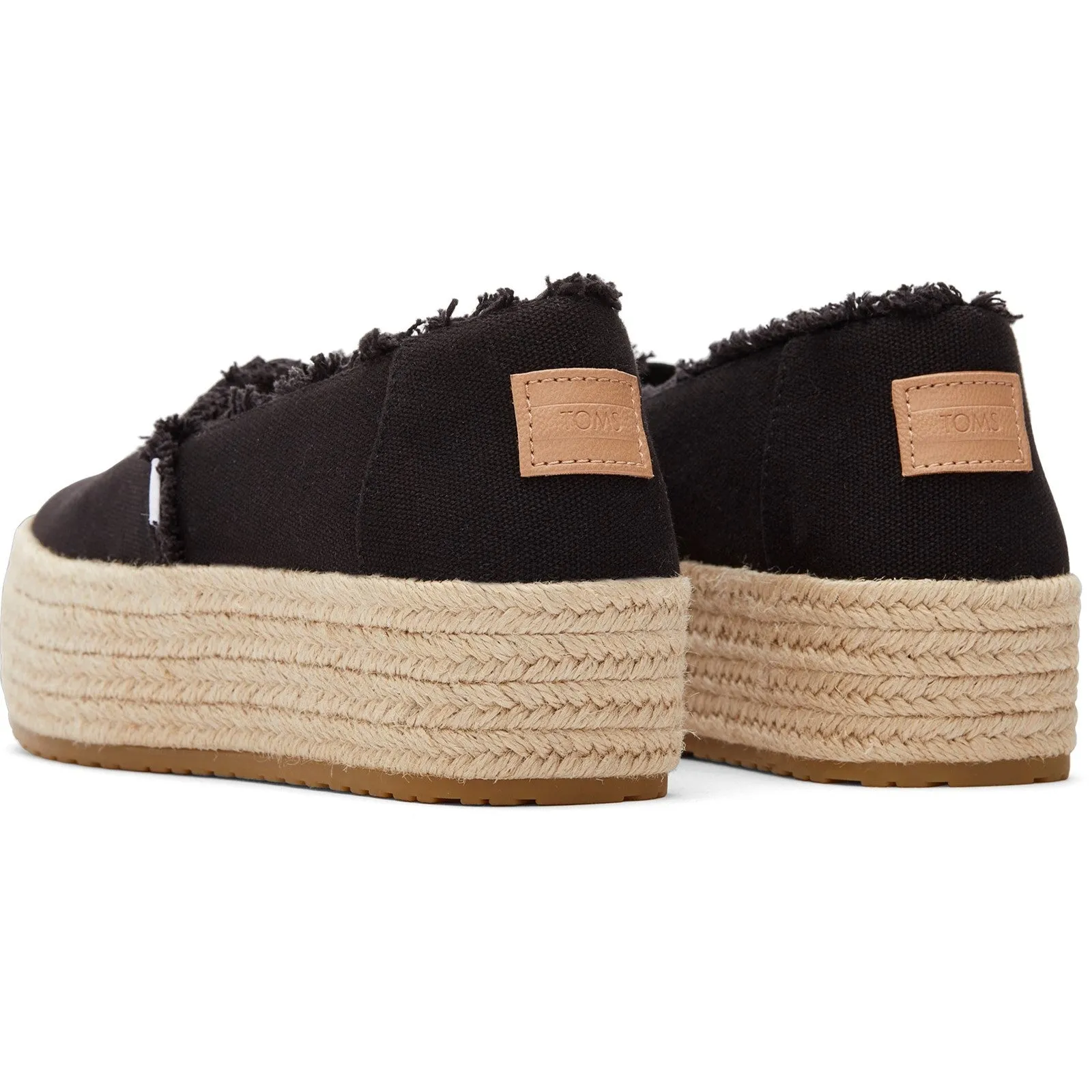 TOMS Valencia Black Espadrilles