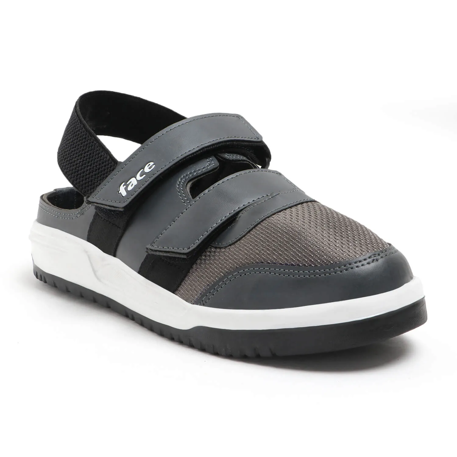 Urban 07 Dark Grey Summer Clogs Shoes