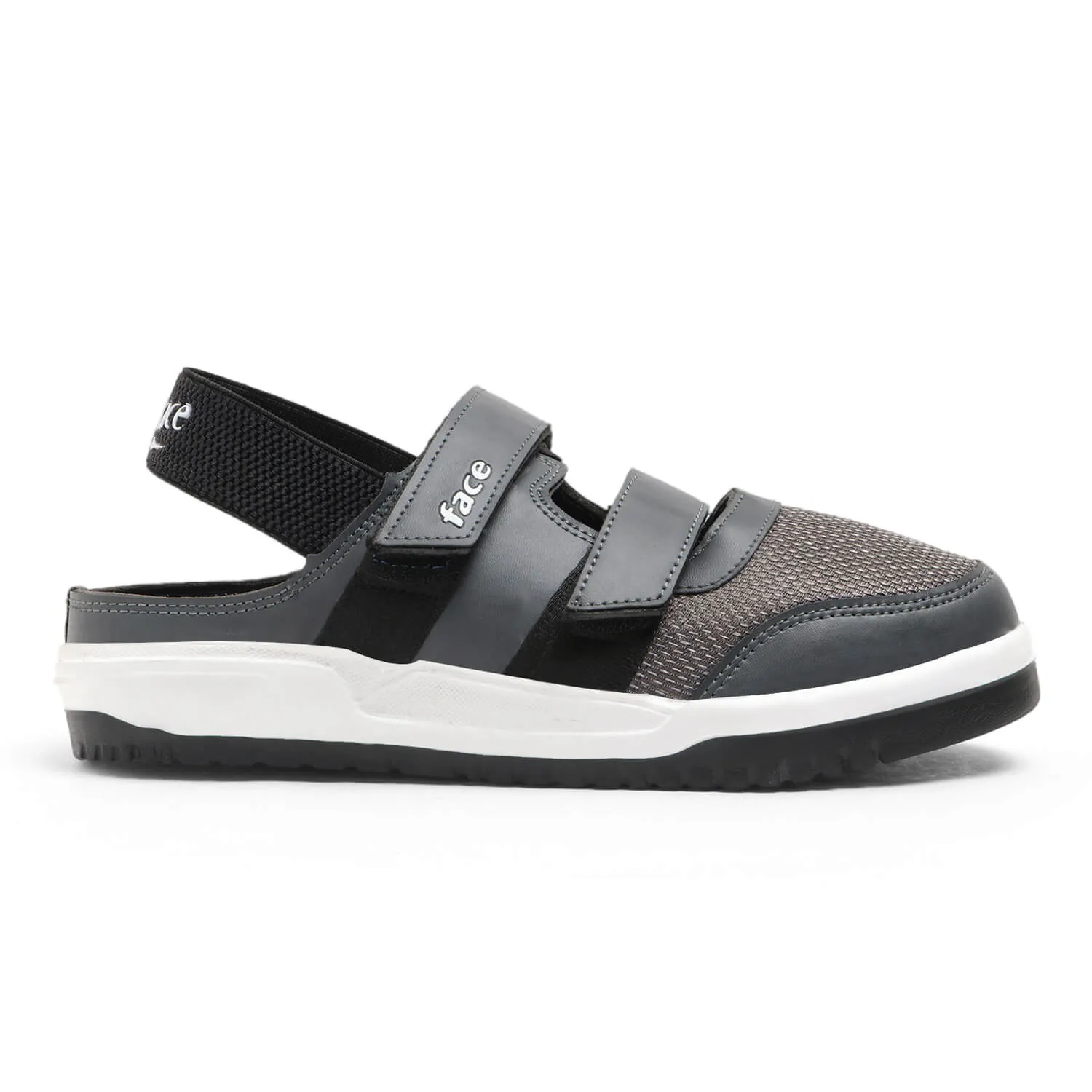 Urban 07 Dark Grey Summer Clogs Shoes