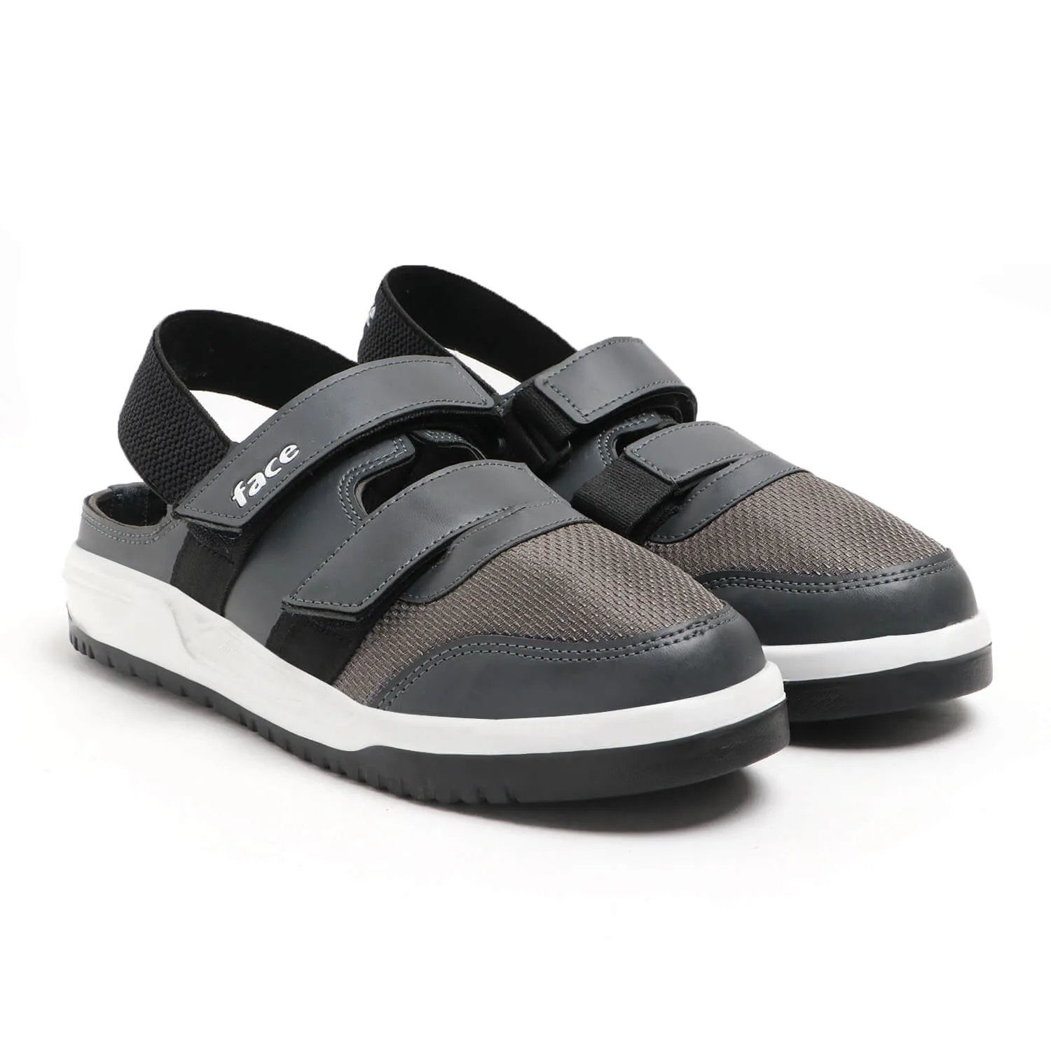 Urban 07 Dark Grey Summer Clogs Shoes