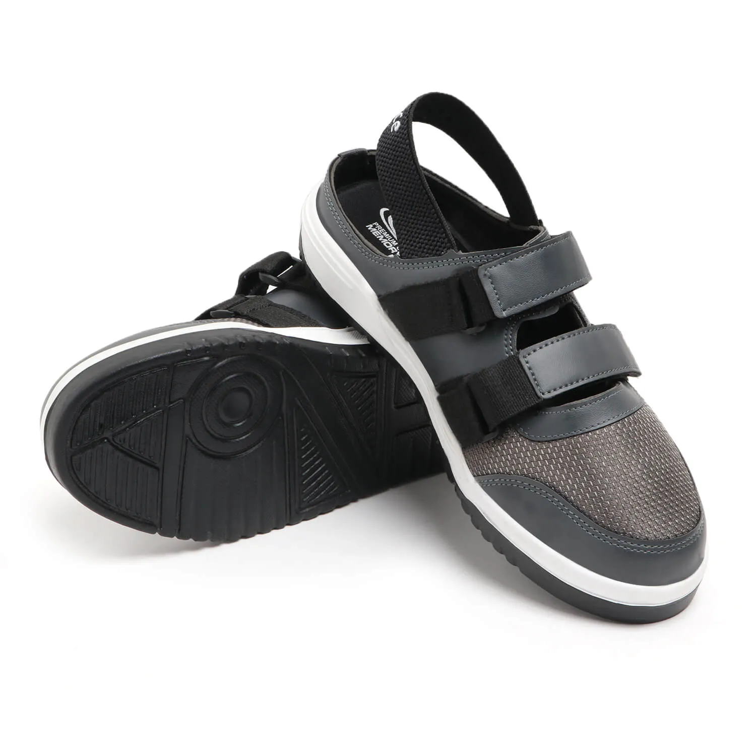 Urban 07 Dark Grey Summer Clogs Shoes
