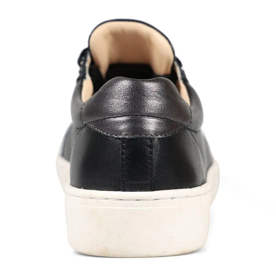 Van Dal 3517 Teddy Lace Up Trainers - Black Leather