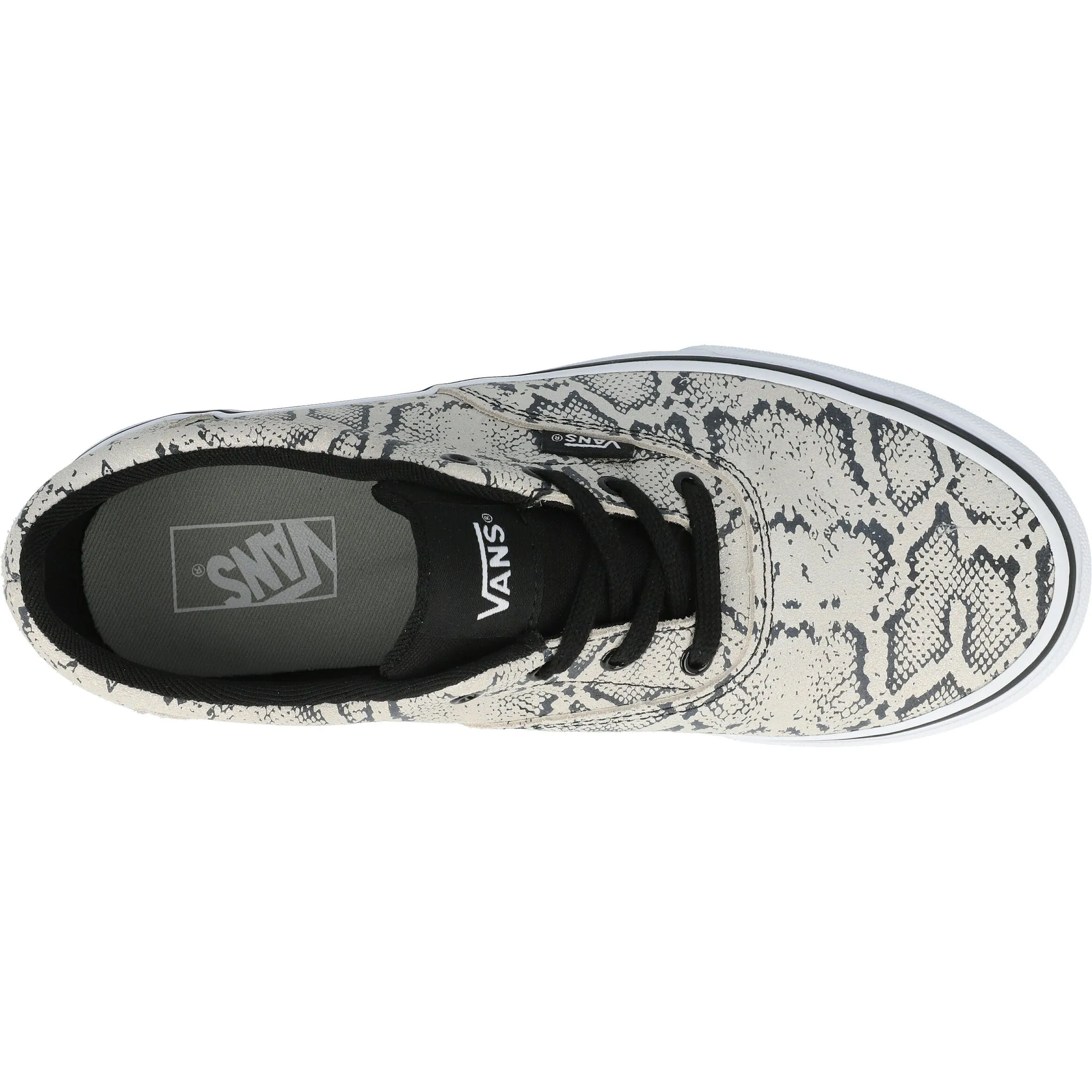 Vans Doheny Black Metallic Snake Sneakers