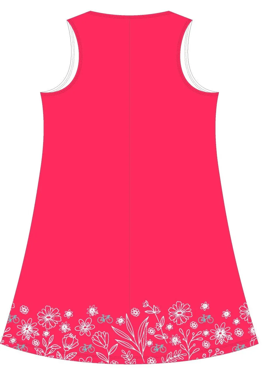 VENEZ - Dress - White Garden Coral -