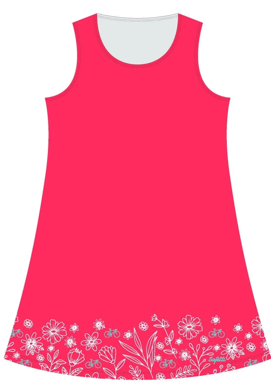 VENEZ - Dress - White Garden Coral -