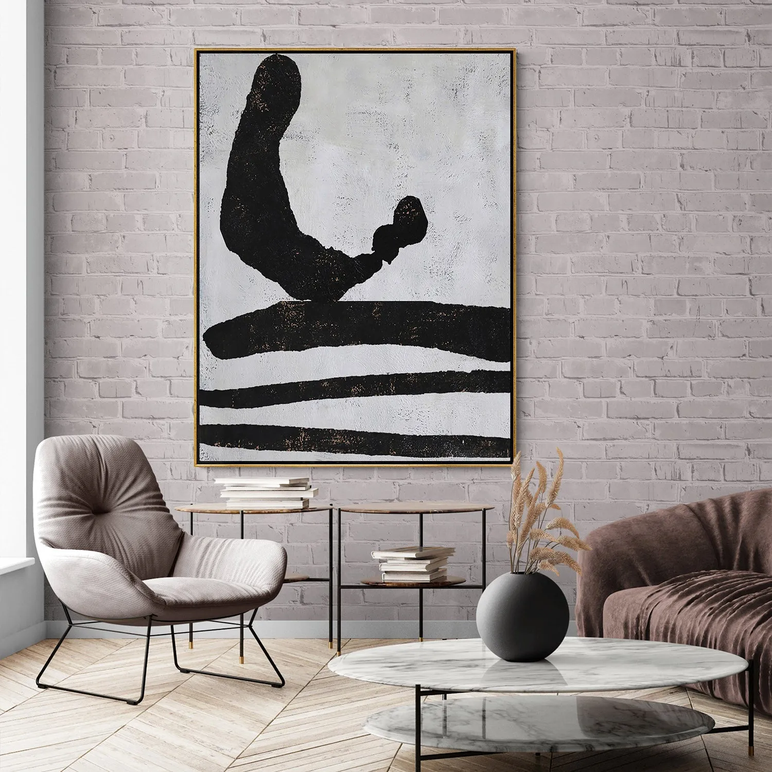 Vertical Minimal Painting H215V