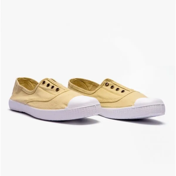 Victoria 1915 INGLESA DREC Womens Canvas Pumps Yellow