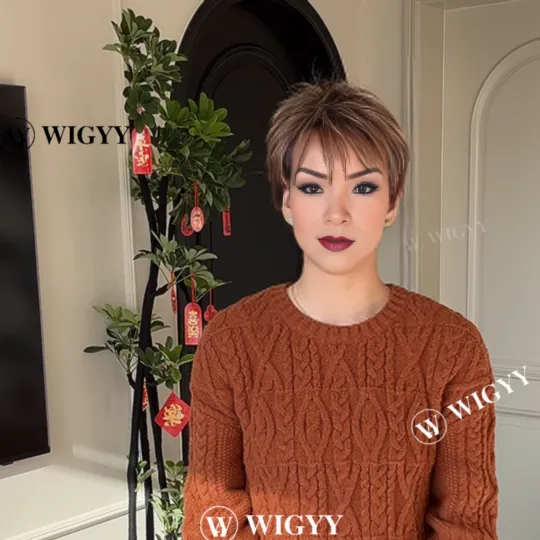 Victoria - Wigyy Pixie Daily Use Elegant Wigs