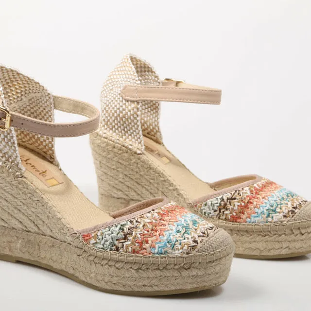 VIDORRETA  - Multicolour Wedge Espadrille