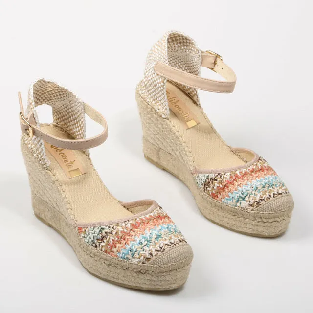 VIDORRETA  - Multicolour Wedge Espadrille