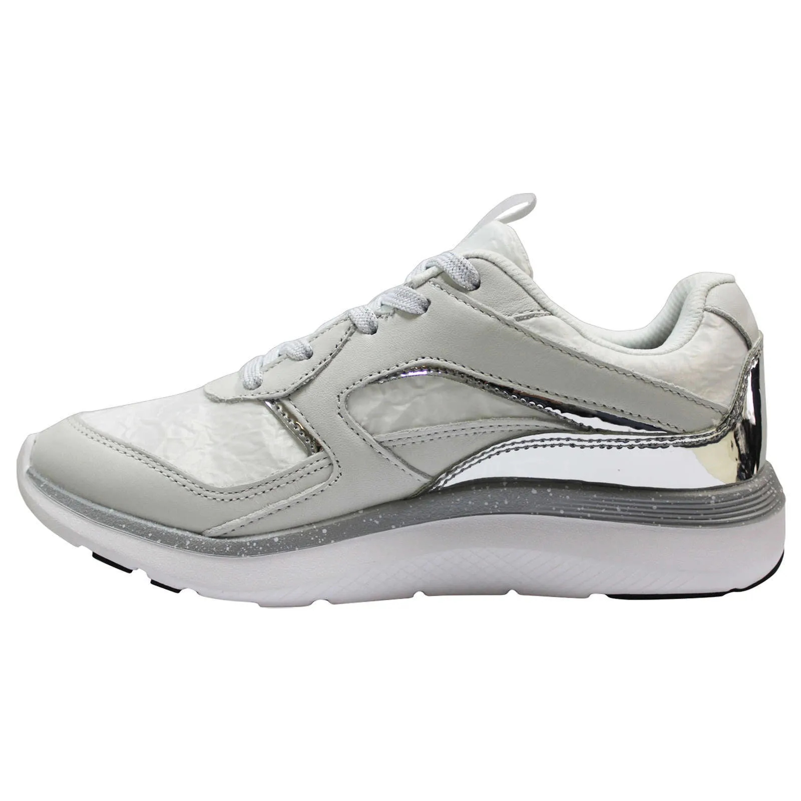Vionic Delmar Adela Met Leather Textile Women's Low Top Trainers