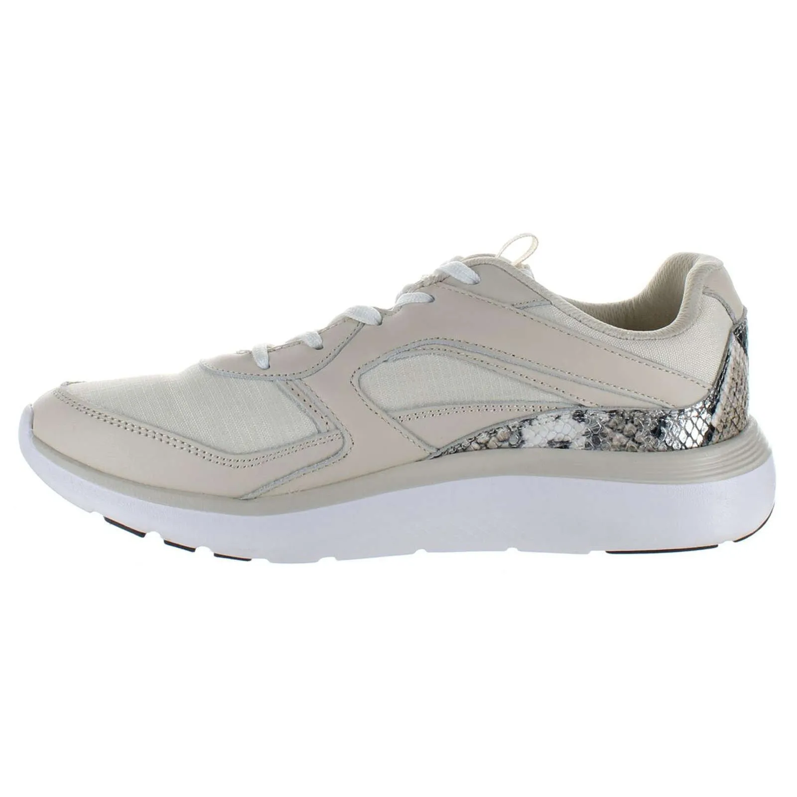 Vionic Delmar Adela Met Leather Textile Women's Low Top Trainers