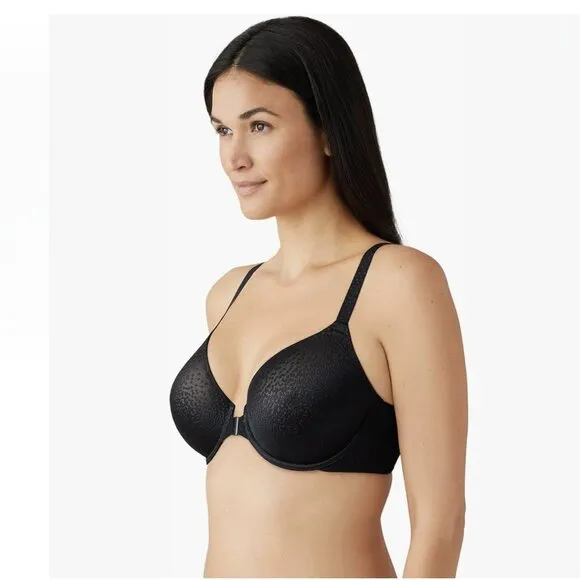 Wacoal Women's Back Appeal Front Close Racerback T-Shirt Bra NWT