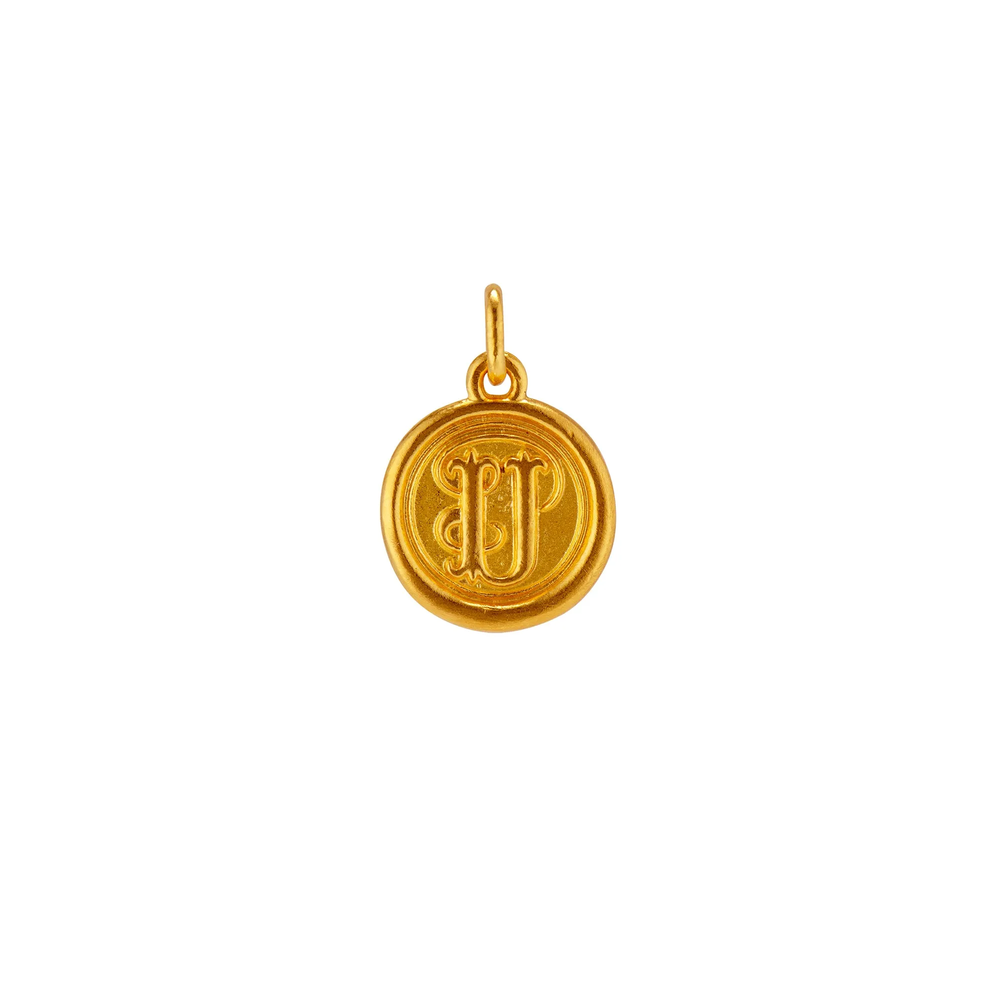 Wax Seal Letter Pendant