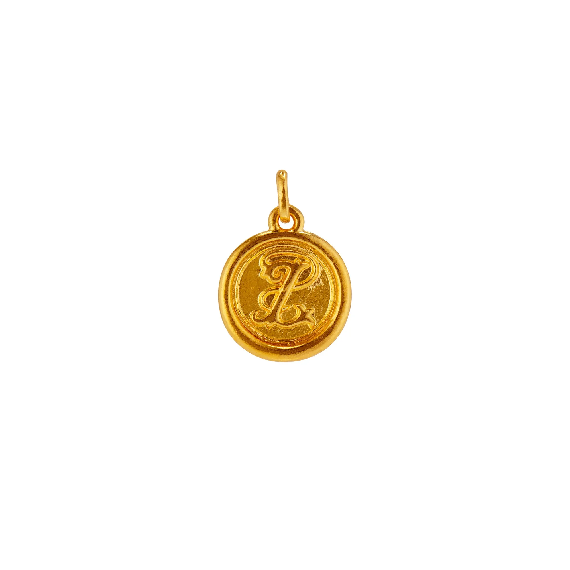Wax Seal Letter Pendant