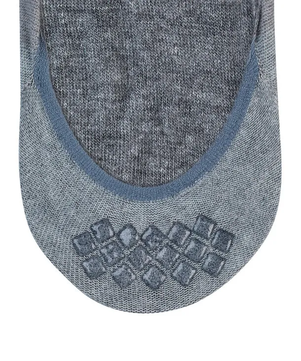 WeCare Step Medium Cut Box Heren Kousenvoetjes 12497 3390 light greymel.