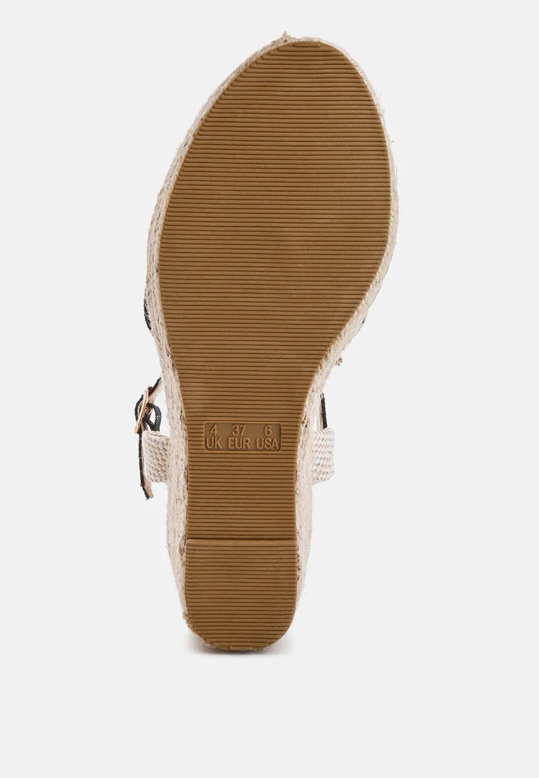 Wedge Espadrille Sandals By Ruw