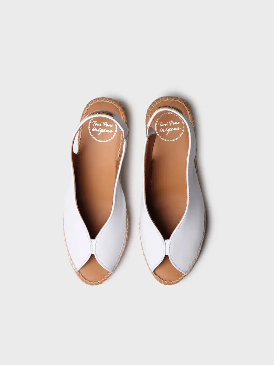 Wedge peep toe espadrille - LAILA-P