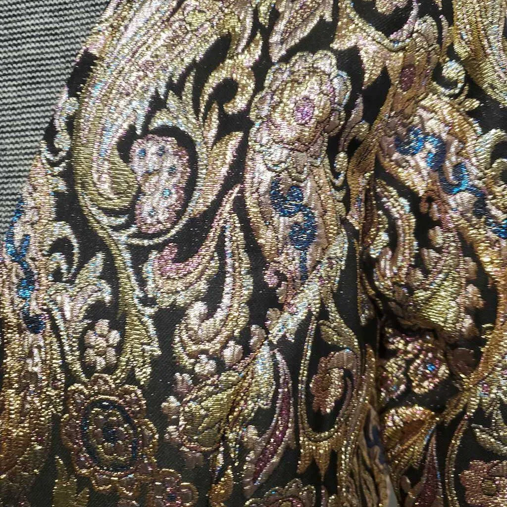 Western Black/Gold/Pink Sparkle w/Tie