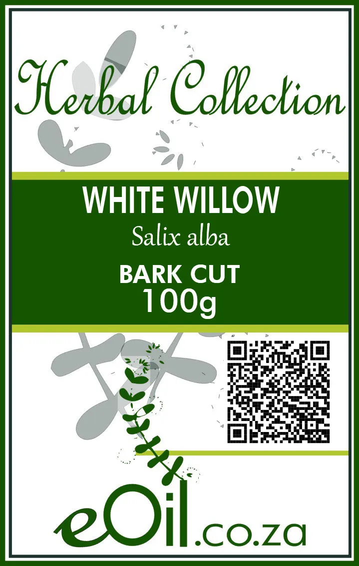 White Willow Bark Dried (Salix alba) - Herbal Collection