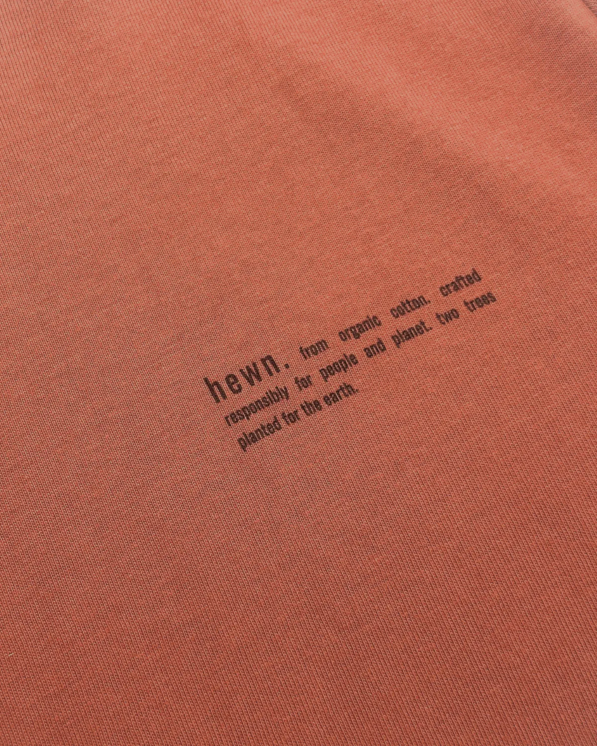 Women's Organic Cotton Relaxed Fit Hoodie | Clay Brown