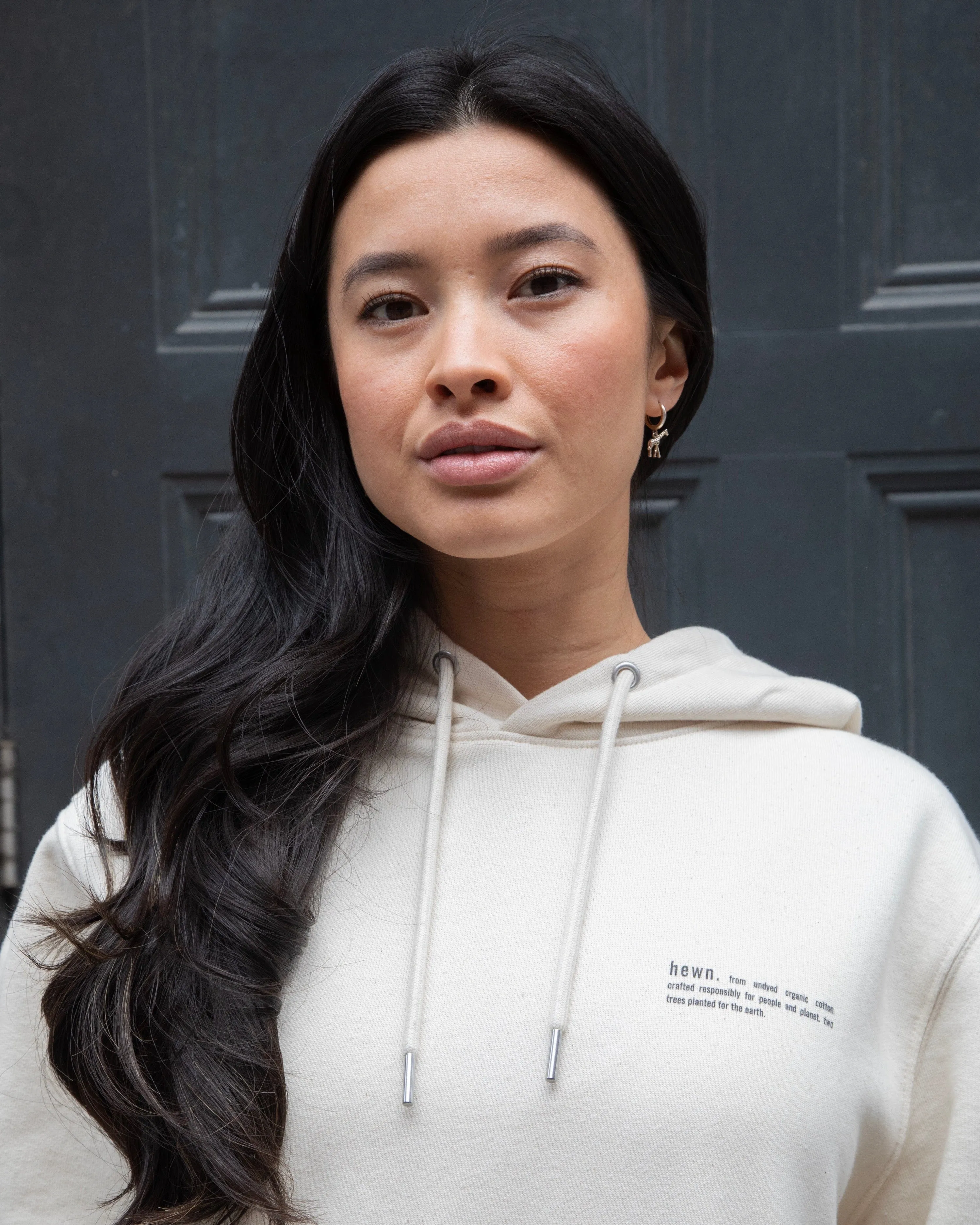 Women's Organic Cotton Relaxed Fit Hoodie | Natural Cotton