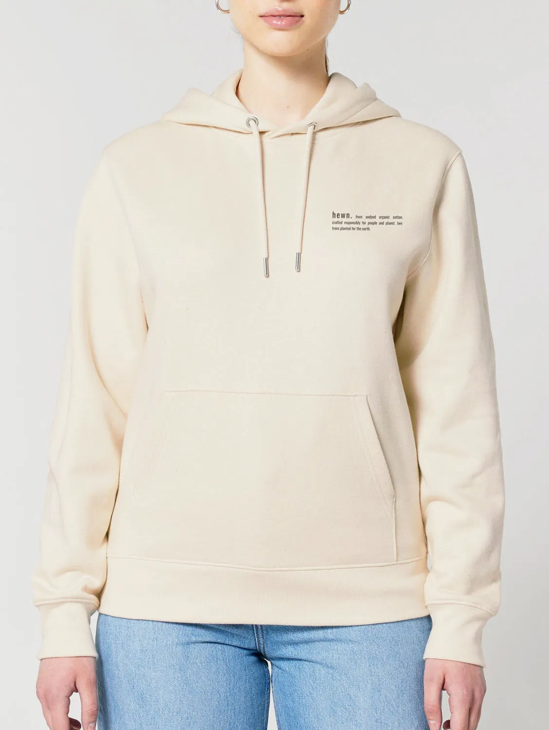Women's Organic Cotton Relaxed Fit Hoodie | Natural Cotton