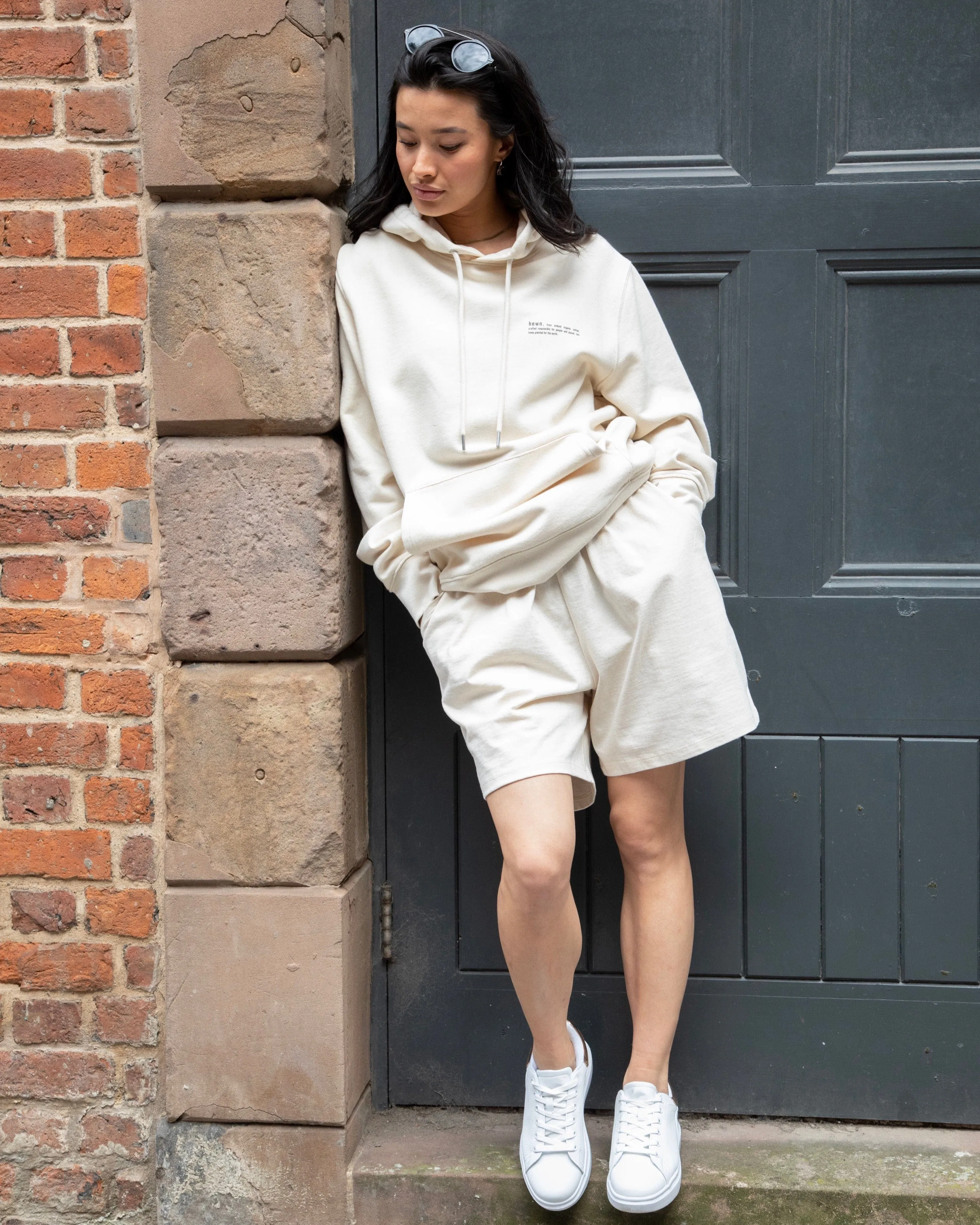 Women's Organic Cotton Relaxed Fit Hoodie | Natural Cotton