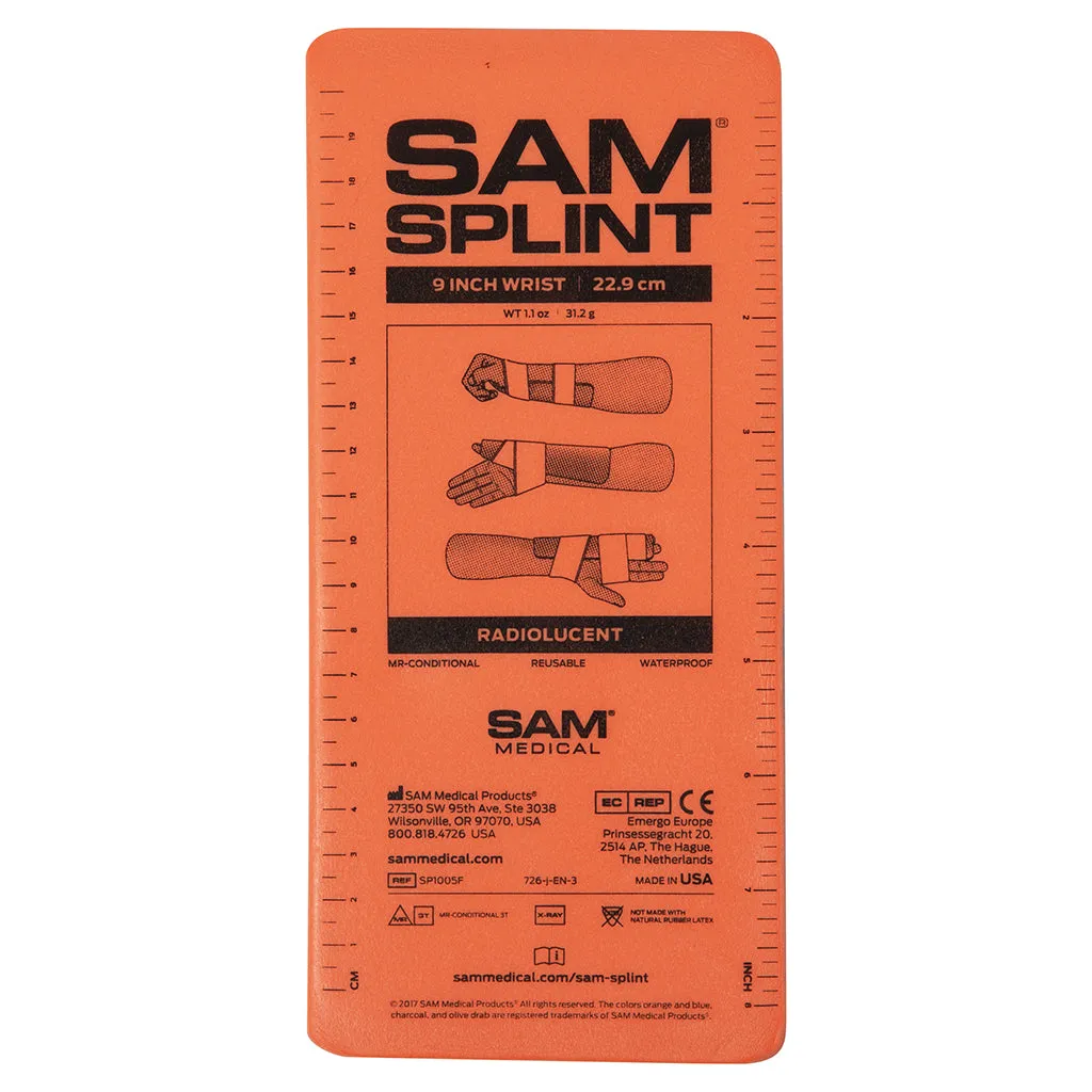 Wrist Splint - 9" - SAM Flatfold
